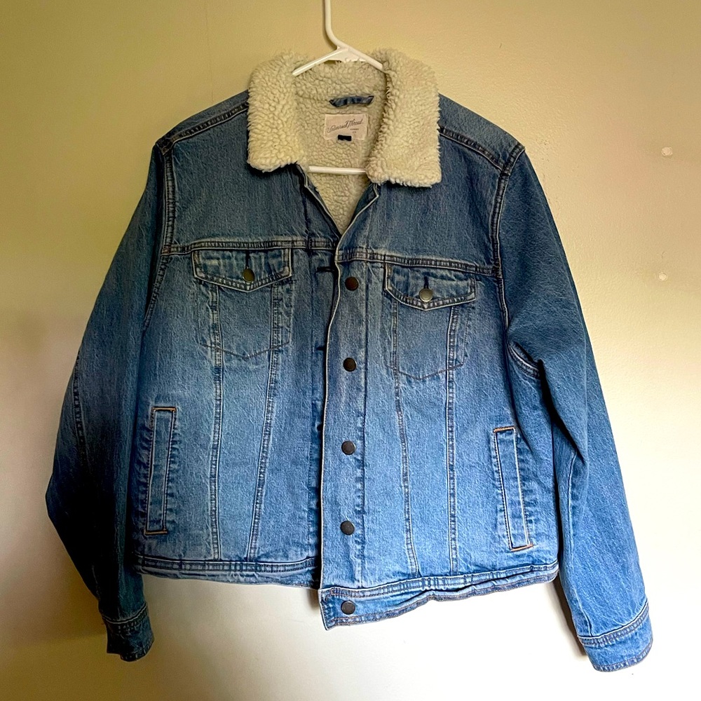 Universal Thread XXL Sherpa Lined Denim Jacket